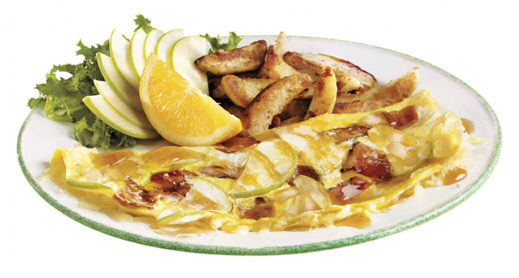 Sweet tooth spring omelette