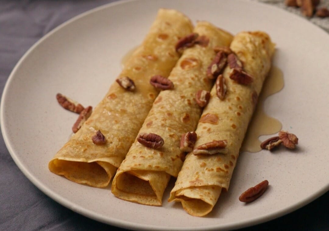 Crêpes à la citrouille et aux pacanes – Cora Déjeuners et dîners