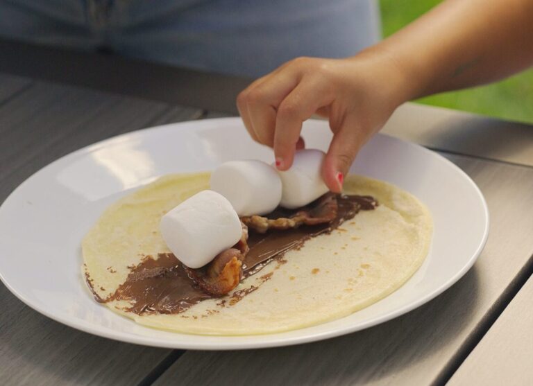 crêpe s'mores