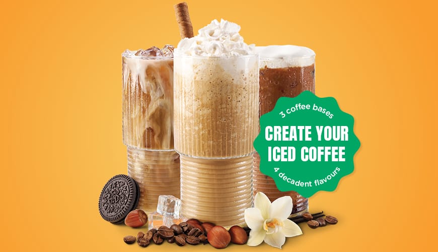 Iced coffee your way